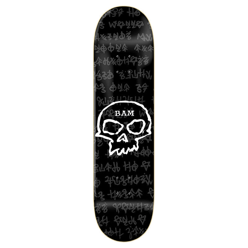 Zero 8.5" BAM 3 STIGOI SKULL Skateboard Deck