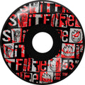Spitfire 53mm 99a F4 RADIAL RANSOM BLACK Skateboard Wheels 4pk