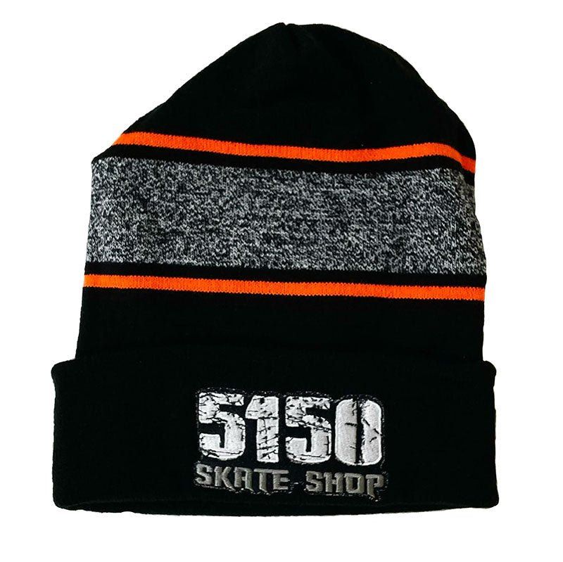 5150 Skate Shop Striped Collar Beanies