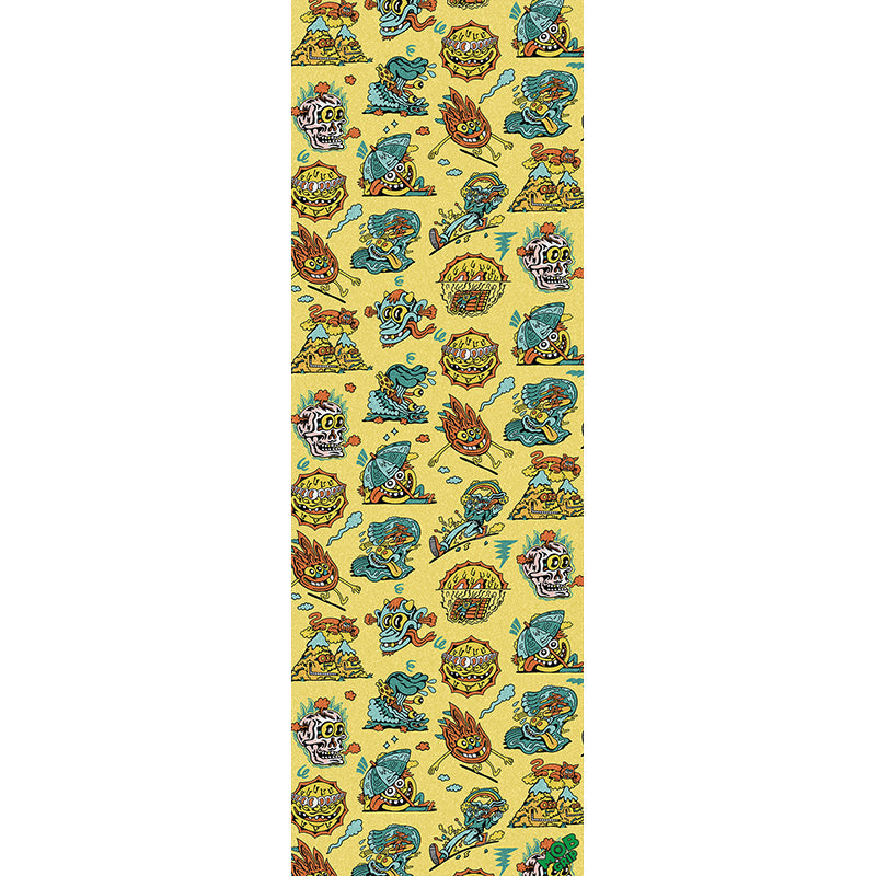 Mob Grip 11" x 33" Killer Acid Doods of Summer Sheet Graphic Mob Skateboard Grip Tape 1pc