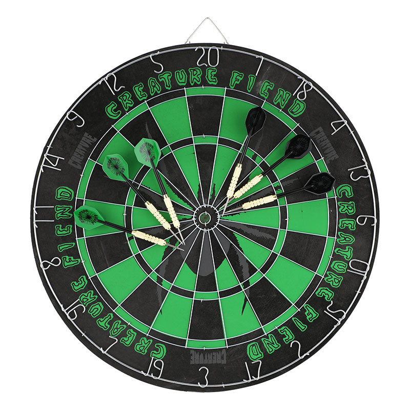 Creature Web Dart Board Black/Dk Green OS (ON THE WAY)