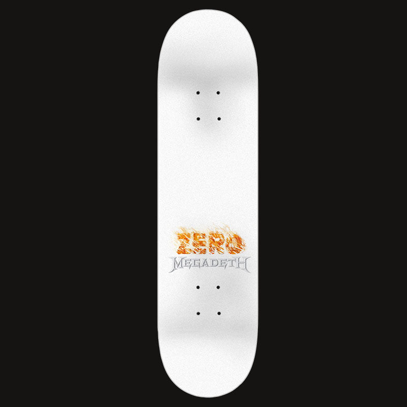 ZERO X MEGADETH 8.5" Skateboard Deck