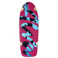 ALVA 10.5" x 30.5" OG Logo PINK/BLUE METALLIC BLACK Splatter Skateboard Deck