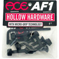ACE Trucks 1" Allen Hollow Black Skateboard Hardware