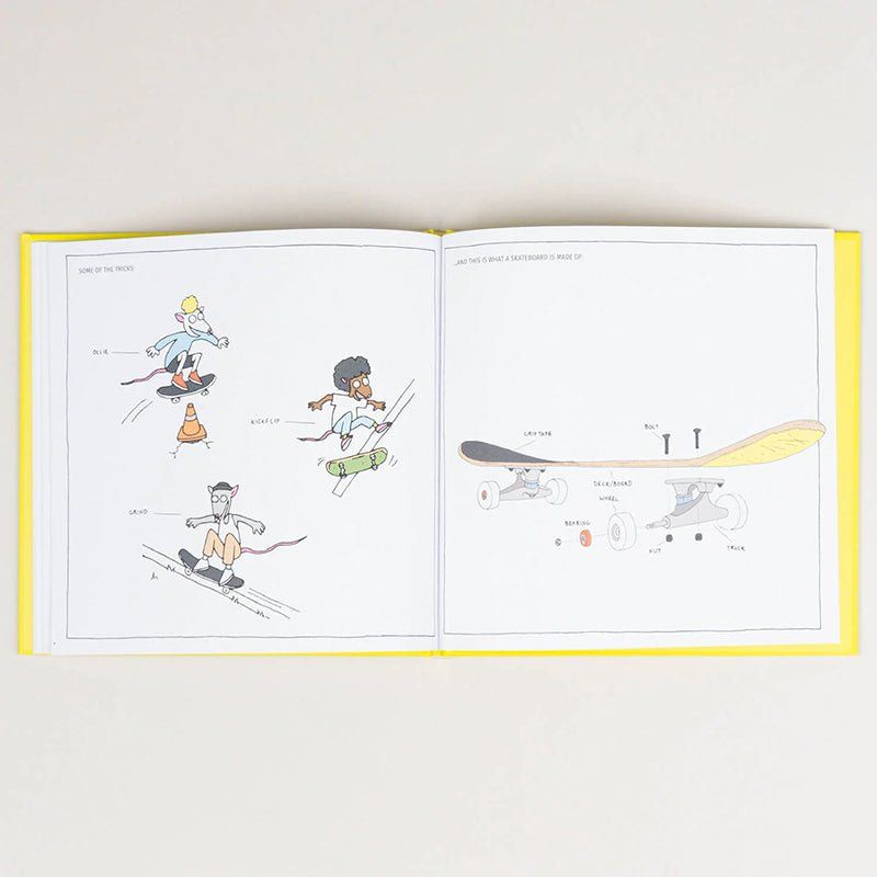 ACE Trucks Little Skate Rats Book