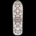 Alva 9.25" x 33.25" White/Black Red Groholski Guest Skateboard Deck