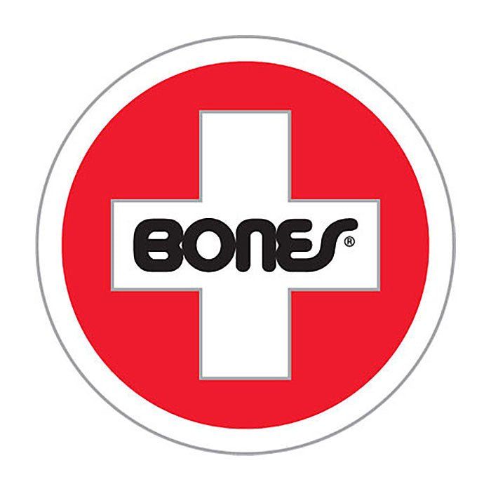 Bones® Bearings Swiss Round Sticker (Single)