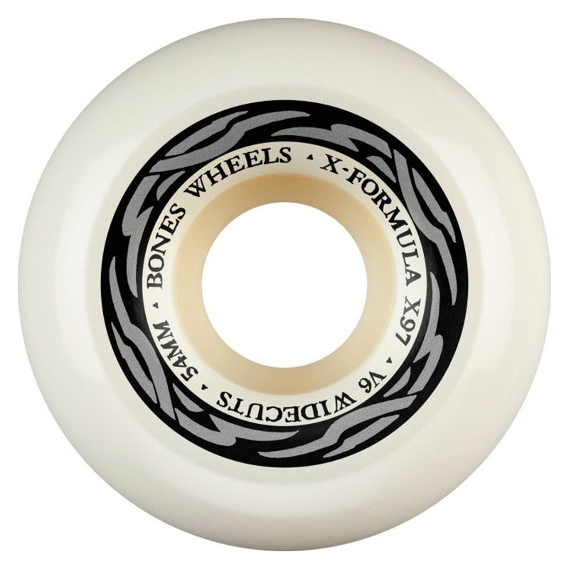 BONES WHEELS X-Formula Skateboard Wheels XF 54 V6 WIDECUTS X97 4PK