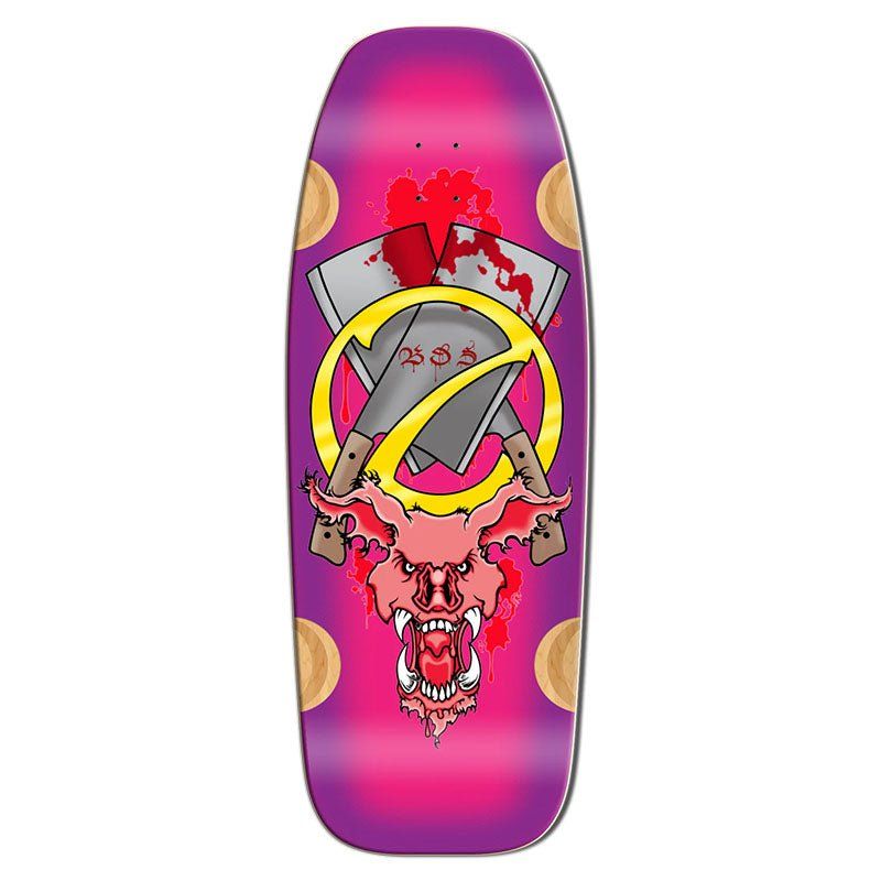 Bull Dog Skates 12" x 33" EVIL PIG PINK Skateboard Deck