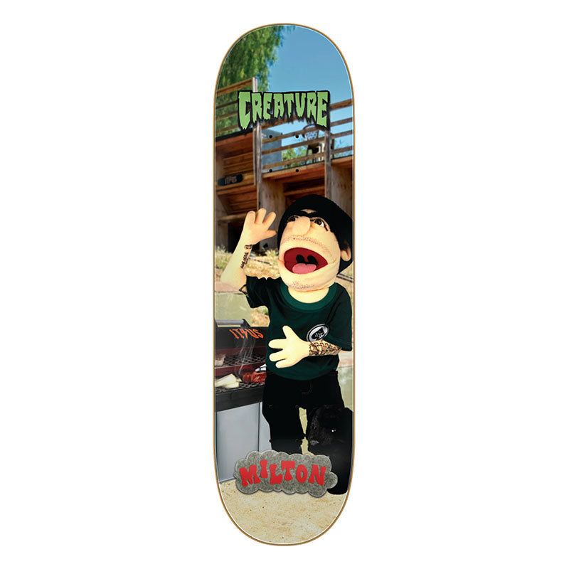 Creature  8.6" Milton Martinez Fuzzy Fiends Skateboard Deck