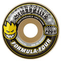 Spitfire 54mm 99a F4 CONICAL WHT W/YEL & BLK Skateboard Wheels 4pk