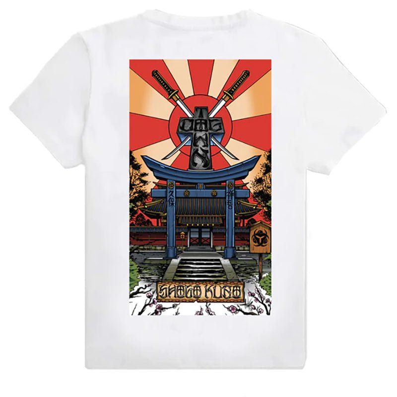 Dogtown Skateboards Shogo Kubo Tribute White T-Shirts