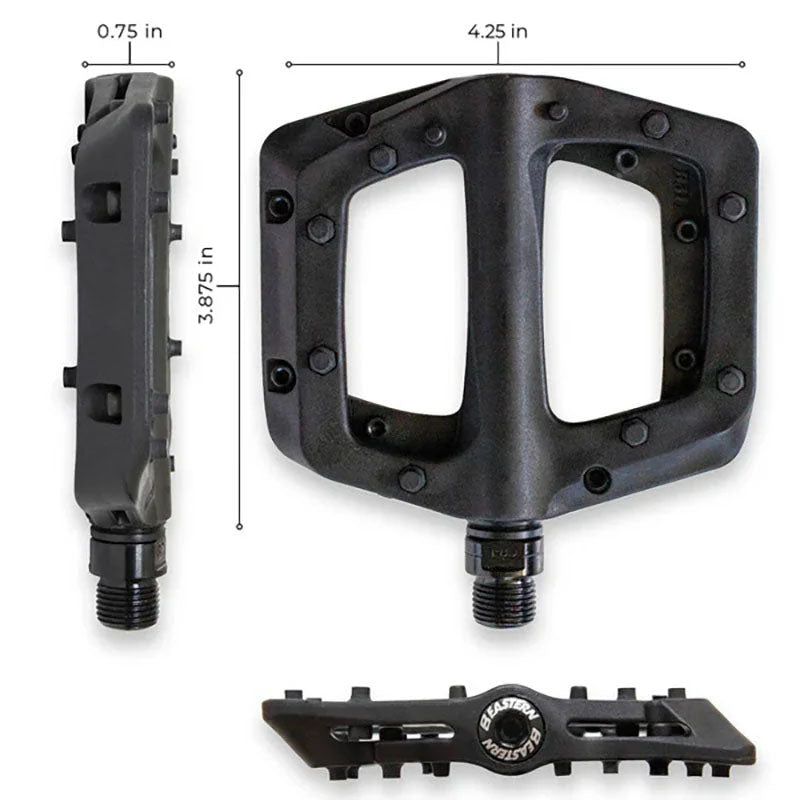 Eastern Bicycles GREEN ARMY Sealed Bearings 9/16" Axle Linx Pedals