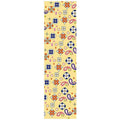 Grizzly 9" x 33" When In Rome Yellow Perforated Skateboard Grip Tape 1pc