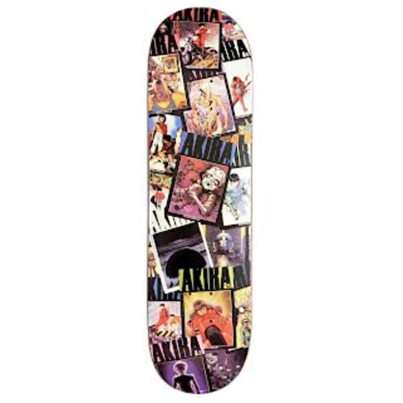 HOOK-UPS Skateboards 8.25" x 32.25" Akira Comic Craze Skateboard Deck