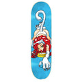 HOOK-UPS Skateboards 8.25" X 32.25" Milky Cat BLUE STAIN Skateboard Deck