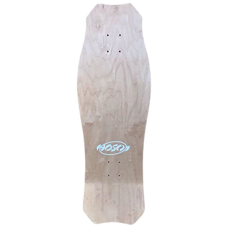 Hosoi Skateboards 10.5" x 31" O.G. Hammerhead Checkerboard Limited Colorway - Silver Foil Deck