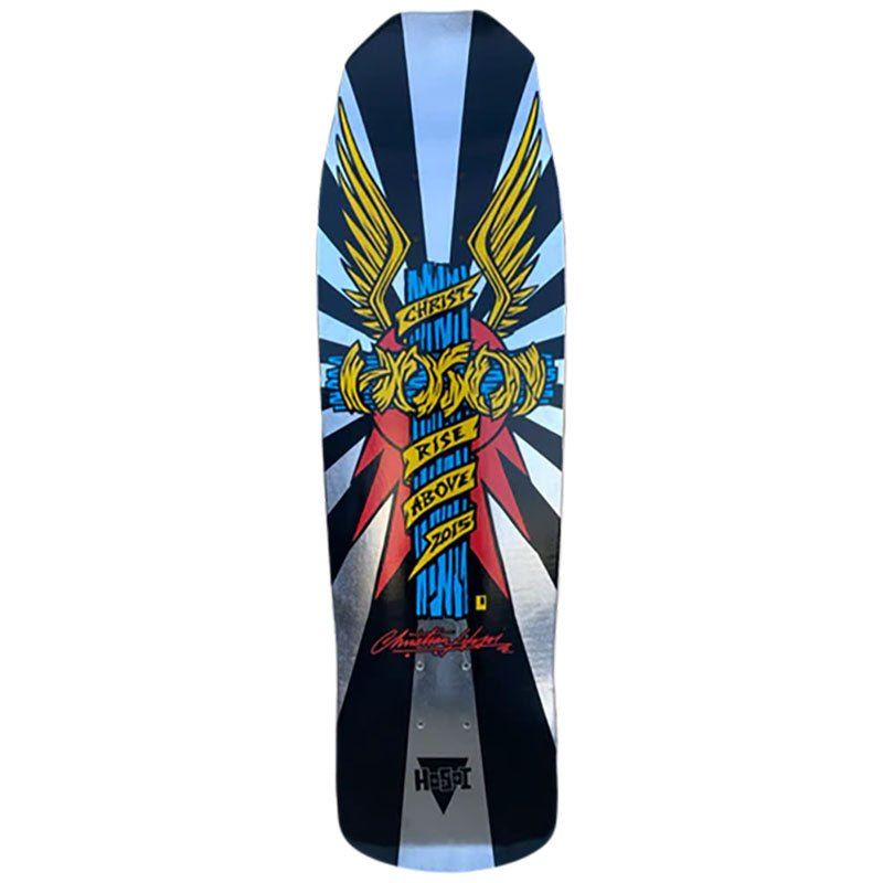 Hosoi Skateboards 9" x 33.25" Wings Limited Colorway - Silver Foil Deck