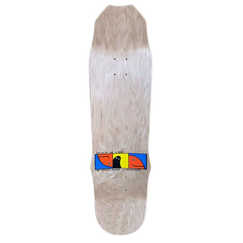 Hosoi Skateboards  9" x 33" Gonz 93 Limited Colorway - Silver Foil Deck