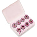 Impala Roller Skate ABEC-7 Bearings Set Silver/Pink (8pcs=1skate)