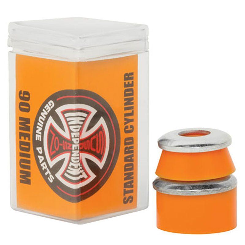 Independent Trucks Cylinder (90a) Medium Orange w/washers Skateboard Bushings