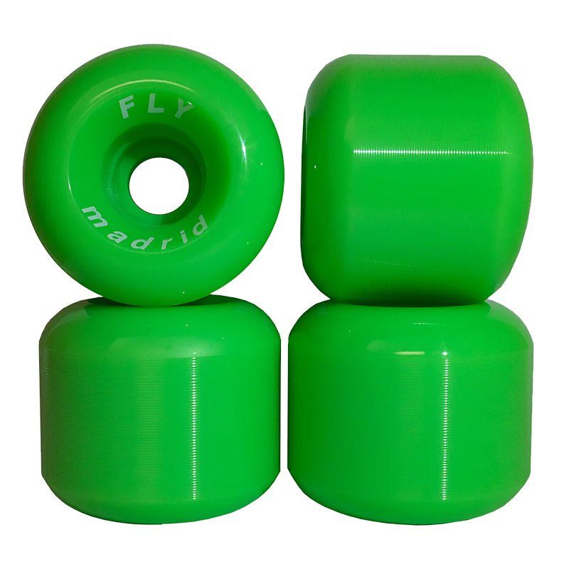 Madrid 60mm 90a Fly GREEN Skateboard Wheels 4pk