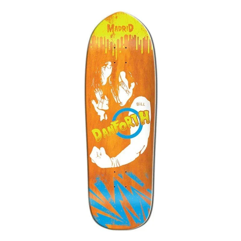 Madrid MAD CLUB DANFORTH Orange Stain (#4 of 12) Skateboard Deck