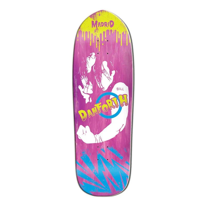 Madrid MAD CLUB DANFORTH Pink Stain (#11 of 17} Skateboard Deck
