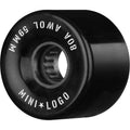 Mini Logo 59mm 80a AWOL Black Skateboard Wheels 4pk