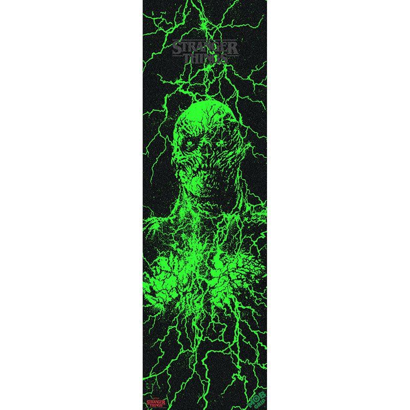 Mob Grip 10" x 33"  Stranger Things Vecna Glow In The Dark Mob Skateboard Grip Tape 1pc