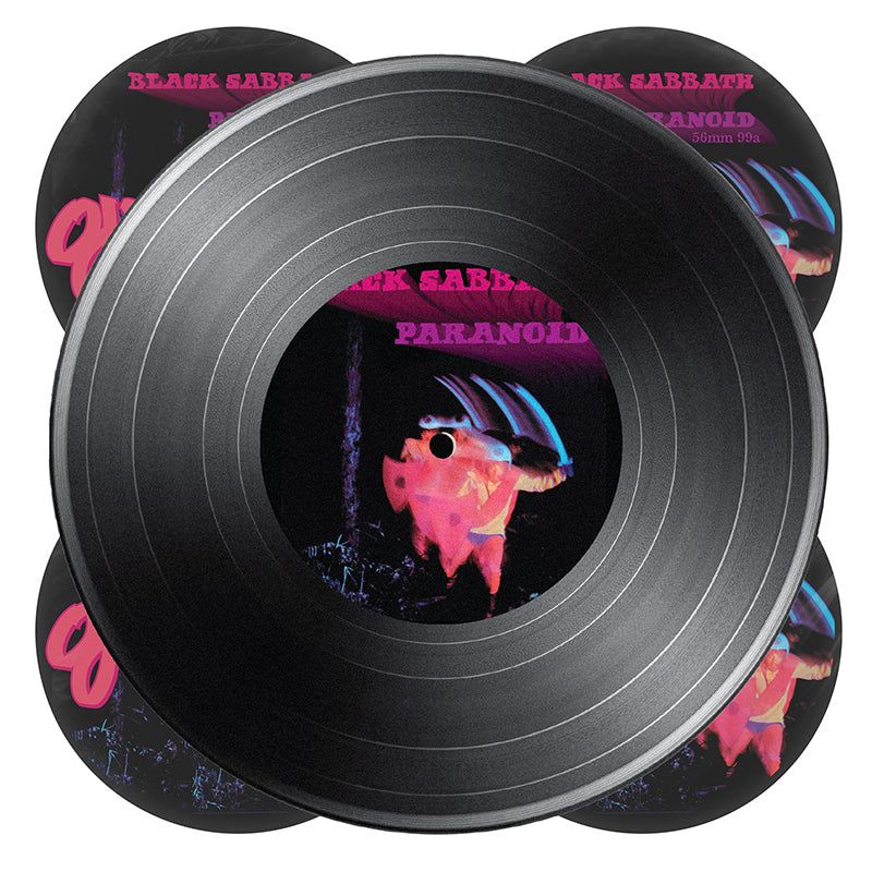 OJ 56mm 99a Black Sabbath Paranoid Chubbies Black Skateboard Wheels 4pk
