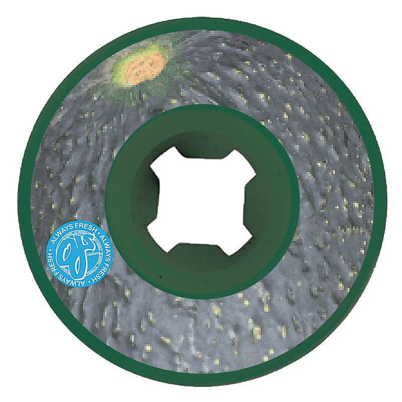OJ  58mm Avocado Lil Doodies Green 99a Skateboard Wheels 4pk