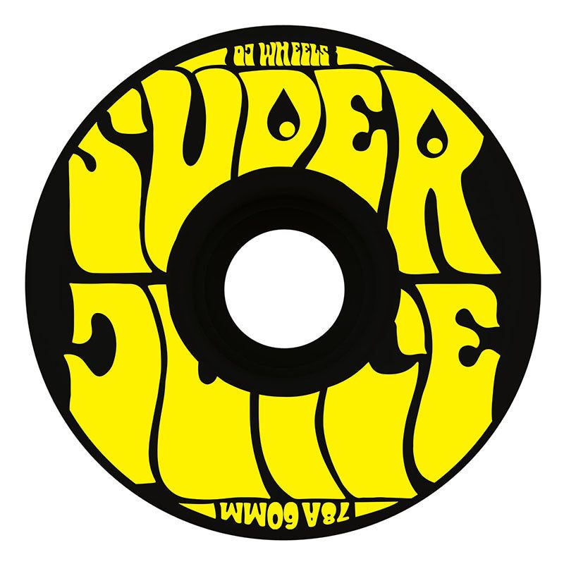 OJ 60mm 78a Super Juice Black Skateboard Wheels