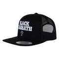 OJ Wheels Black Sabbath Snapback Structured Hat Black OS Mens