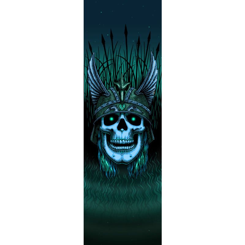 Powell Peralta 10.5" x 33" Anderson Green Skull Skateboard Grip Tape 1pc