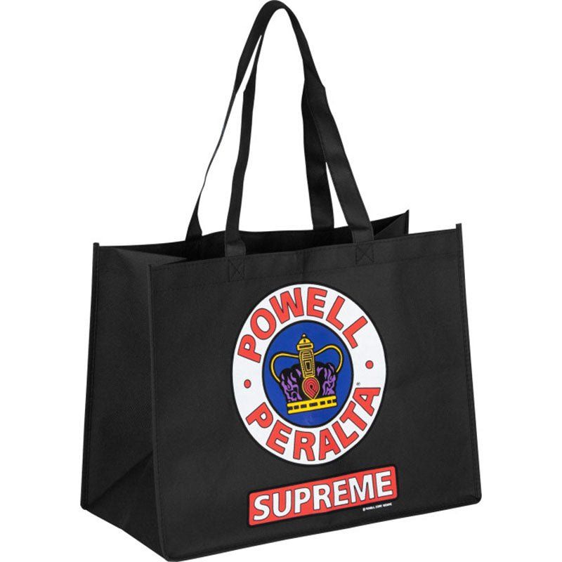 Powell Peralta 12" x 16" Supreme Shopping Bag Non Woven Black