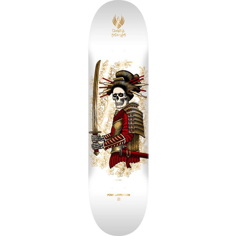 Powell Peralta 8.25" x 31.95" Pro Sakura Yosozumi Onna-Bugeisha FLIGHT® Shape 243 K20 Skateboard Deck