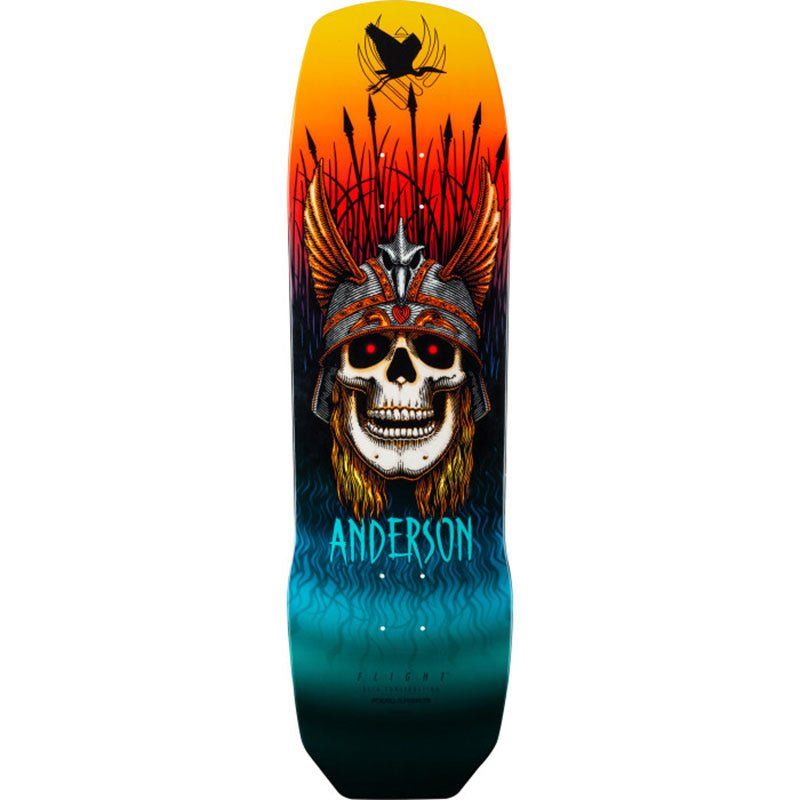 Powell Peralta 9.13" x 32.8" Pro Andy Anderson Heron FLIGHT Shape 290 Skateboard Deck