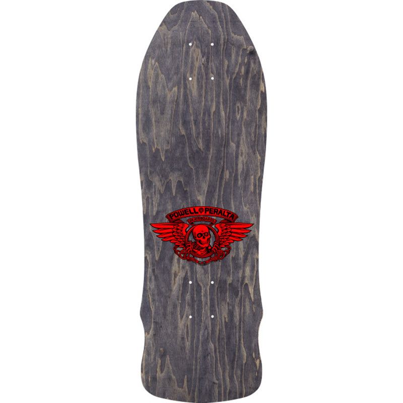 Powell Peralta 9.75" x 30" Geegah Skull & Sword Reissue Silver Foil Skateboard Deck