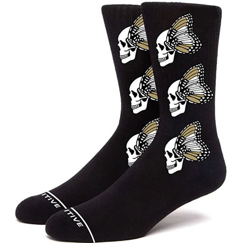 Primitive Skateboards Flight Black Socks 1pr