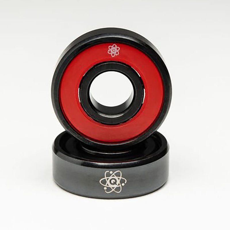 Quantum Bearing Science Fusion Ceramic Hybrid Series Skateboard Bearings (8 Pack)