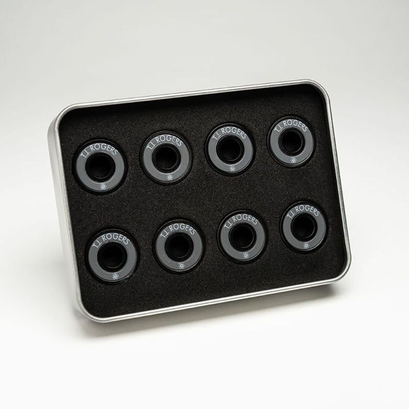 Quantum Bearing Science TJ Rogers Signature Series Quantum Metallics Skateboard Bearings (8 Pack)