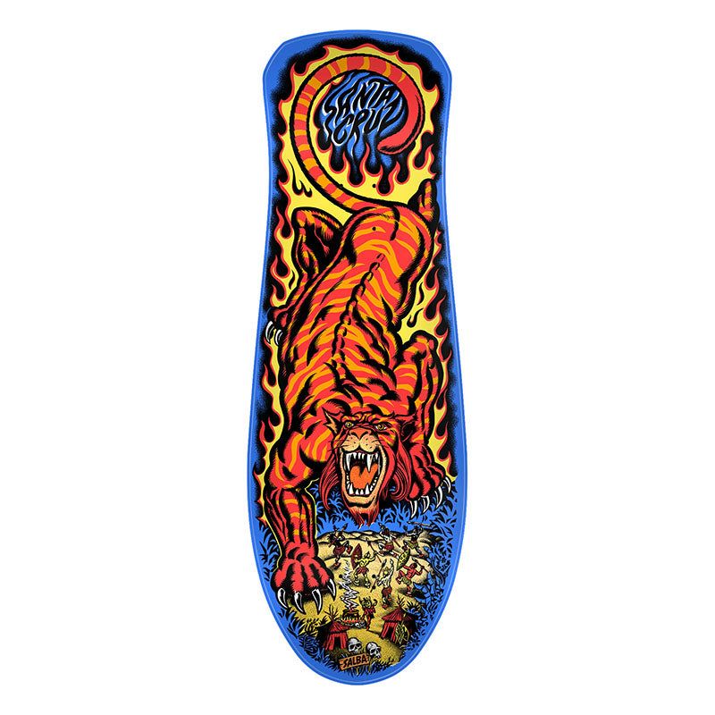 Santa Cruz 10.3" x 31.1" Salba Tiger Reissue Skateboard Decks (Oct / Nov 2026 Release)