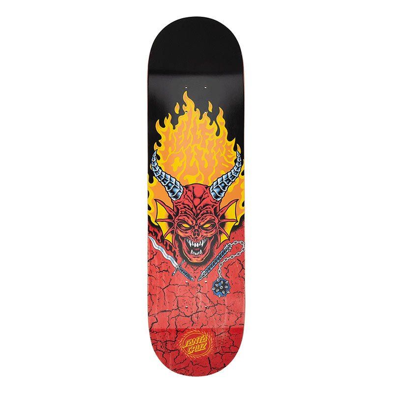 Santa Cruz 8.25" x 31.8" Stranger Things Hellfire Club Skateboard Deck