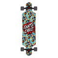 Santa Cruz Screaming Scratched Hand Dot 9.0" x 36" Drop Thru Cruiser Complete Longboard (Dylans Special)