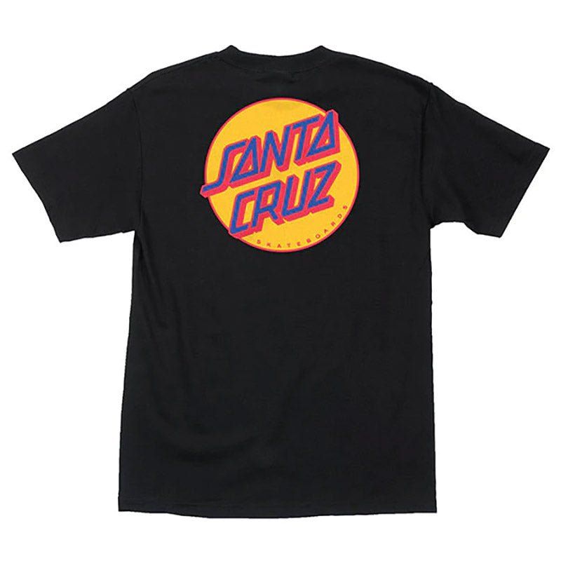 Santa Cruz Skateboards Other Dot Regular Short Sleeve Black/Mustard T-Shirts