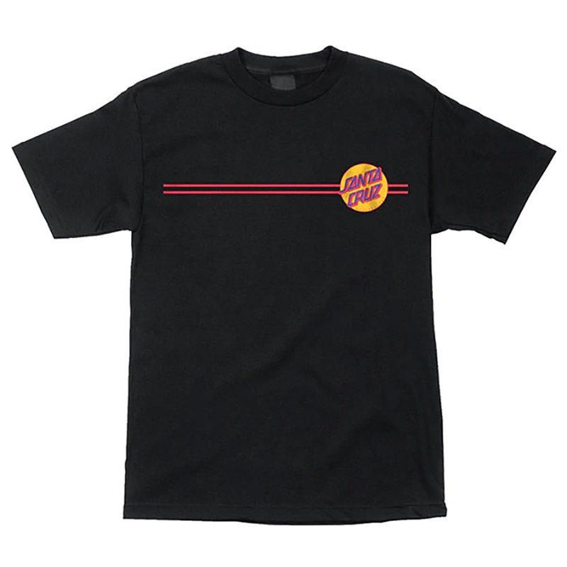 Santa Cruz Skateboards Other Dot Regular Short Sleeve Black/Mustard T-Shirts