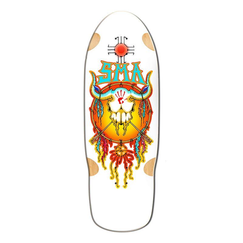 Santa Monica Airlines  Series Three 30.25" x 10.125" Humpston Dream Catcher WHITE FORMICA  Skateboard Deck