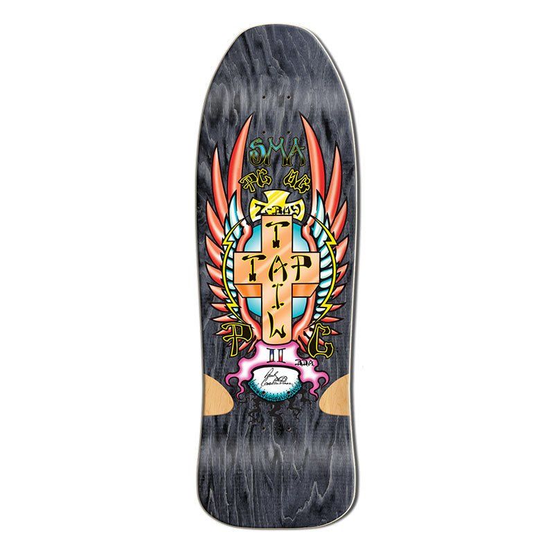 Santa Monica Airlines Series Three 9.5" x 30" PC Black Stain Skateboard Deck