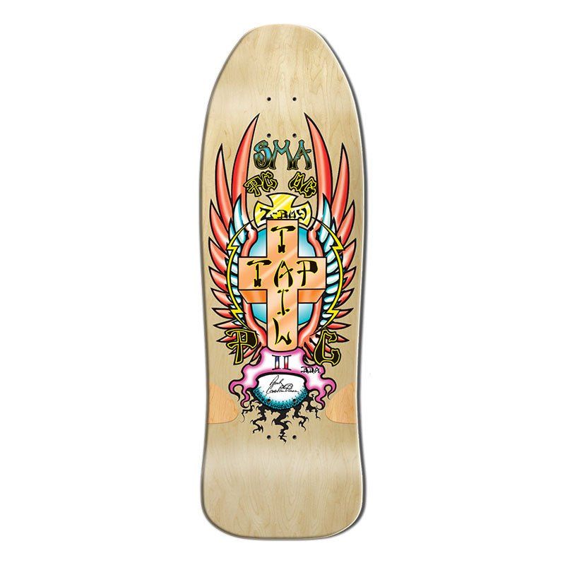 Santa Monica Airlines Series Three 9.5" x 30" PC Natural Stain Skateboard Deck